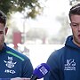 Canberra Raiders players Hudson Young and Morgan Smithies apologise for Las Vegas hotel scuffle