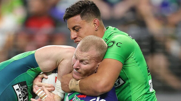 NRL Las Vegas 2025: Canberra Raiders 30 d. Warriors 8