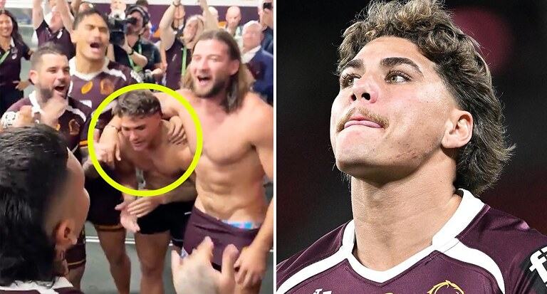 Broncos players speak out after Reece Walsh spotted in eye-opening moment after NRL win