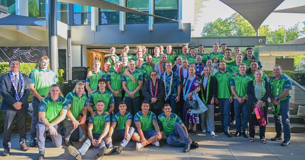 Canberra Raiders Attend Pacific Sports Talanoa Event