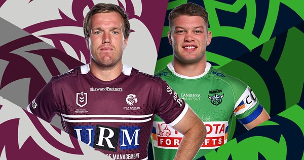 Sea Eagles vs Raiders: DCE, Turbo's Timer Ticks