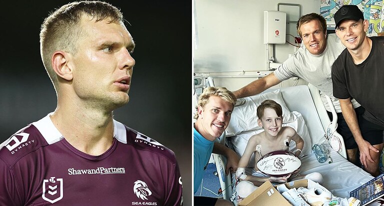 Tom Trbojevic's heartbreaking reveal after Manly Sea Eagles rocked by devastating tragedy