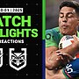 2025 NRL Match Highlights and Press Conferences | Canberra Raiders v New Zealand Warriors | Round 1