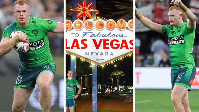 'Threw up in back play': Raider's hilarious reveal as cult hero takes us inside epic Vegas win