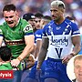 The Raiders v the Dogs is the match of the round. Pictures Getty Images