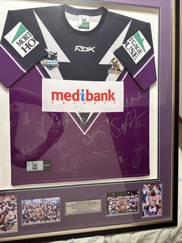 CANBERRA RAIDERS Team Signed 2025 Away Jersey with COA *WOW*