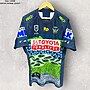 CANBERRA RAIDERS XAVIER SAVAGE INDIGENOUS JERSEY NRL RUGBY league Size Large