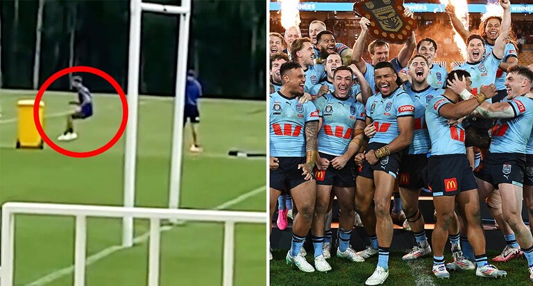 Zac Lomax footage excites NRL fans in massive news for Parramatta and NSW before Origin