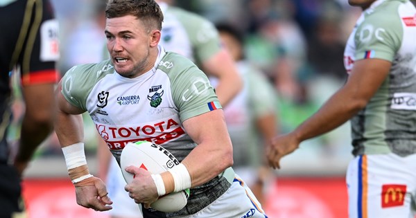 Hudson leading Raiders' Young Talent Time as NSW recall looms