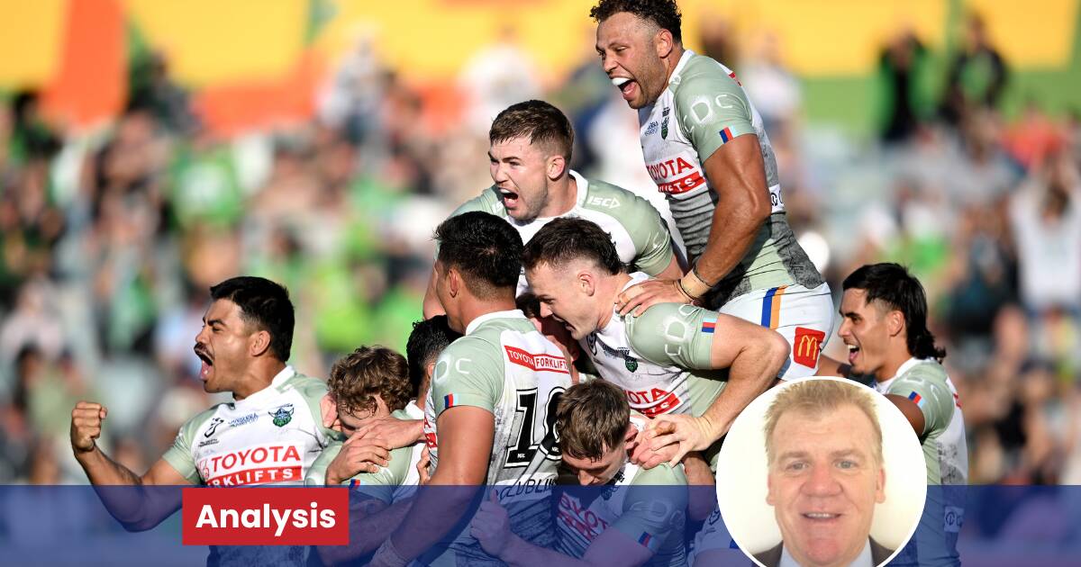 The Raiders are second on the ladder. Picture AAP