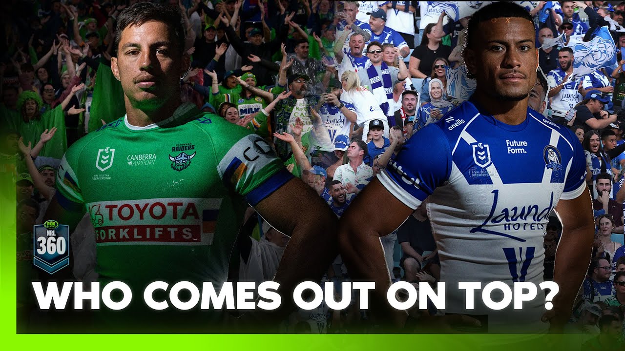 'No-one saw this coming!' - Dogs and Raiders set to meet in EPIC top of the table clash 💥 | NRL 360