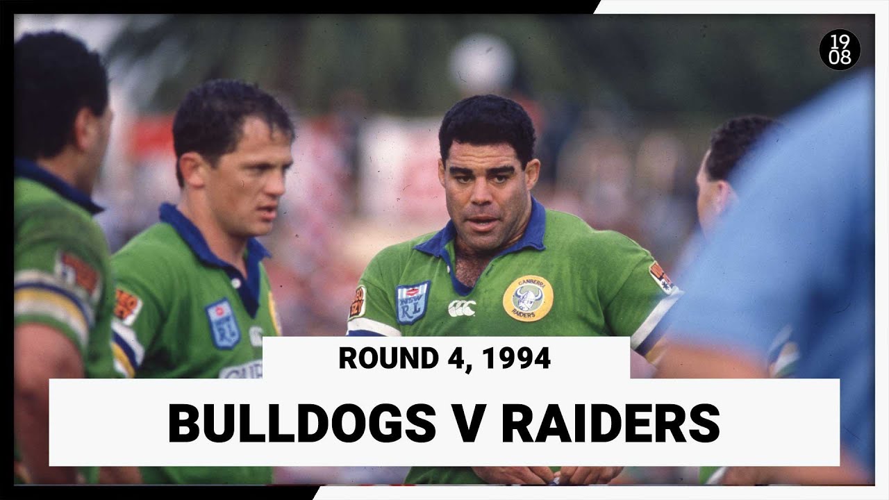 Canterbury-Bankstown Bulldogs v Canberra Raiders | Round 4, 1994 | Full Match Replay | NRL