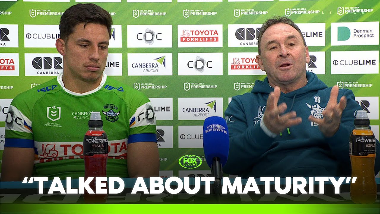 Ricky's passionate plea ahead of Origin selection | Raiders Press Conference | Fox League