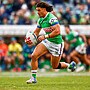 Kaeo Weekes was at his brilliant best to steer the Raiders to an easy win over the Titans.  Photo: HANDOUT/NRL PHOTOS