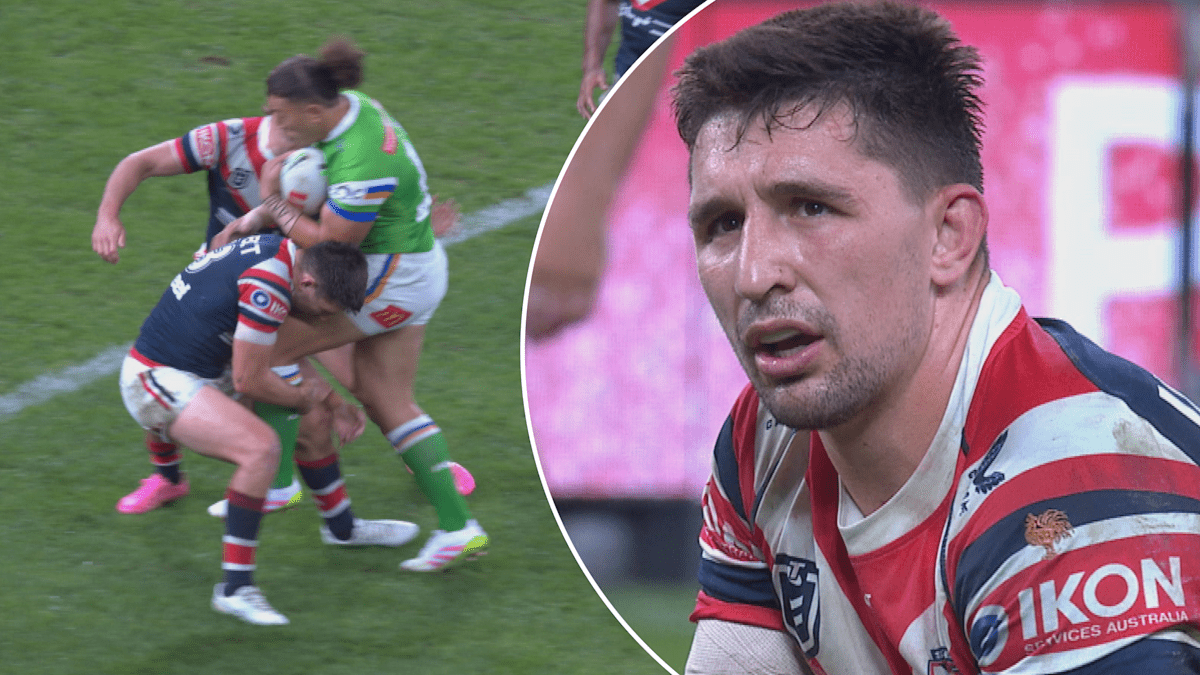 'I'm alright': Roosters star Victor Radley cleared to play despite brutal head knock