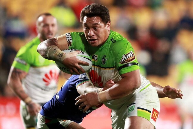Papalii's Raiders' end: A future in the scrum