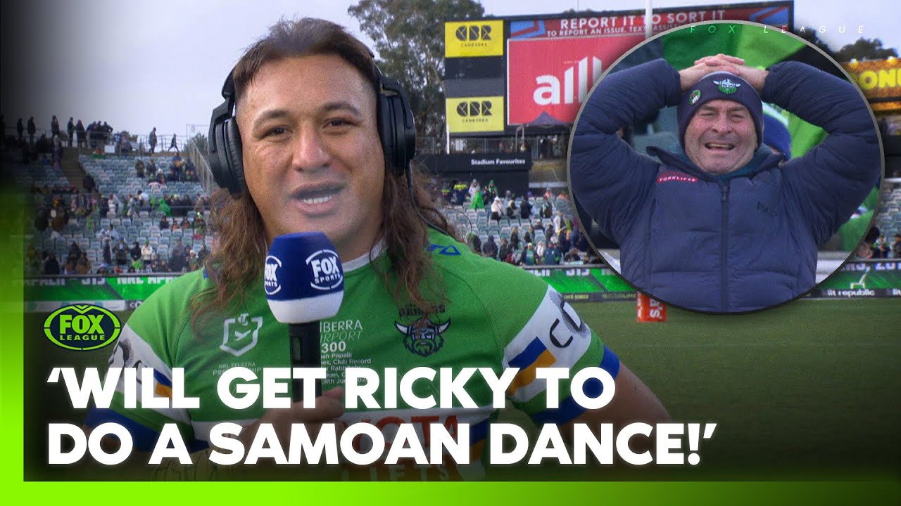 'I love this club!' Big Papa's love for the Green Machine SHINES after milestone match | Fox League