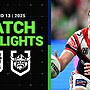 NRL Match Highlights 2025 | Roosters v Raiders | Round 13