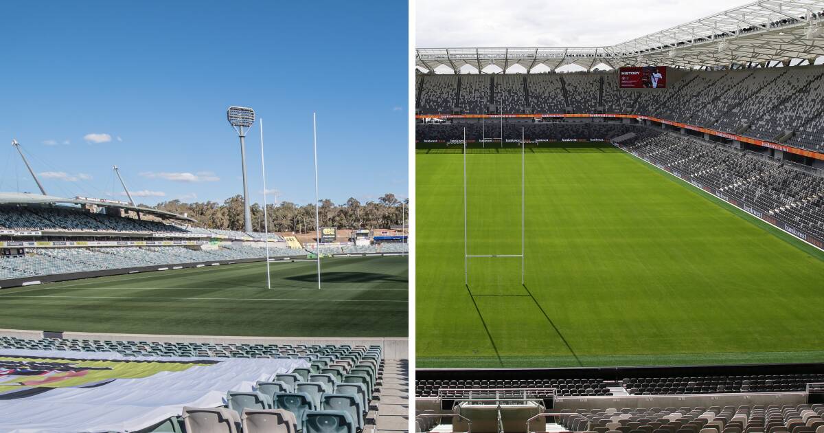 'Corporate hospitality tripled': The massive boost a new stadium could provide Canberra's teams