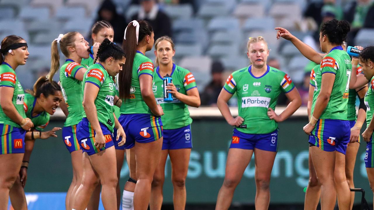 Raiders respond to coach’s spray with bonding session to save NRLW season