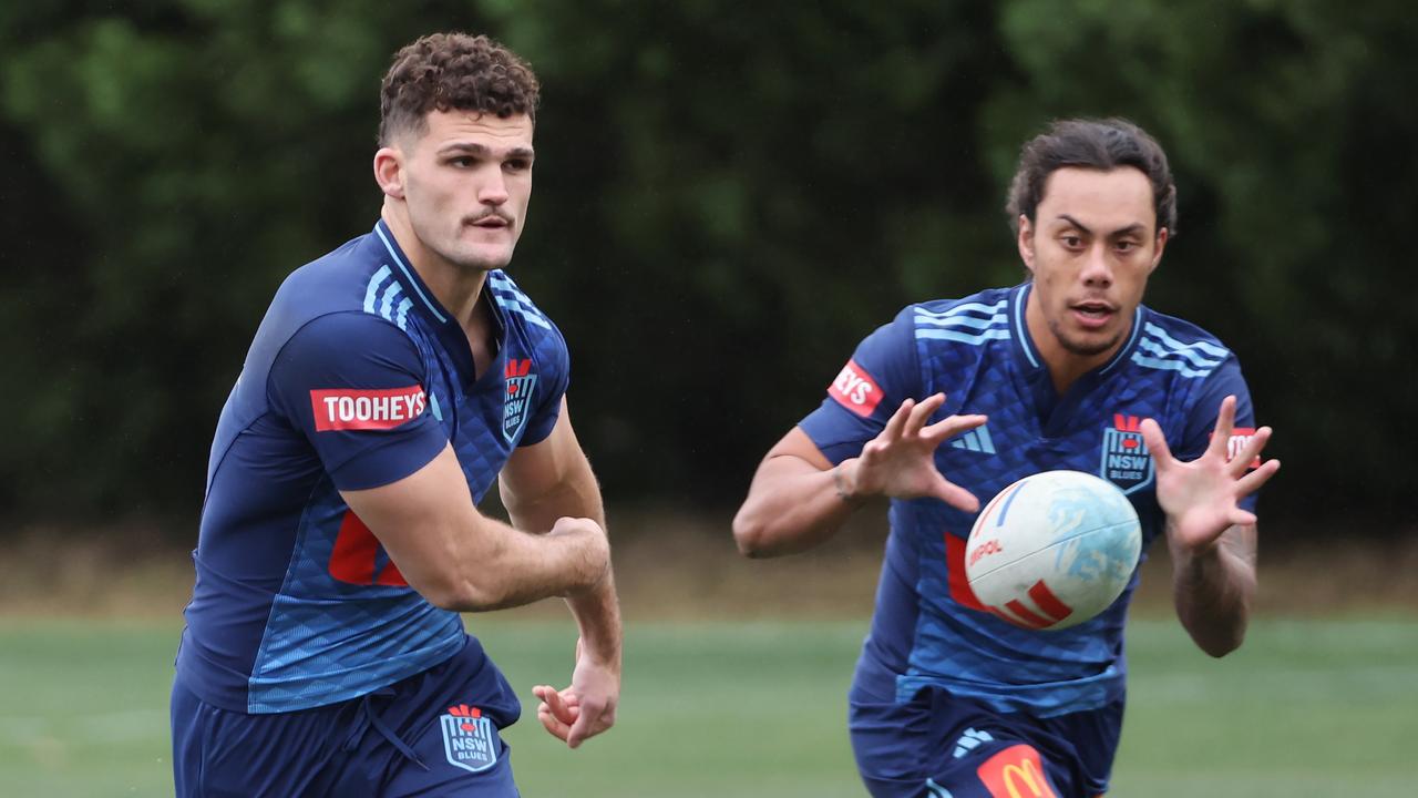 NSW Blues training intel: Nathan Cleary and Jarome Luai drill away from main squad