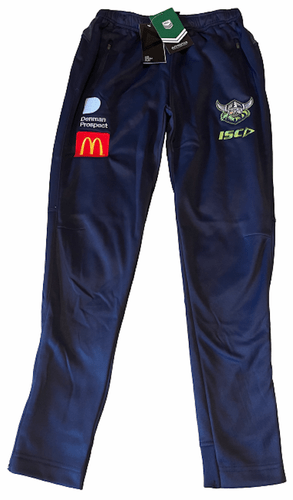 Canberra Raiders Knitted Track Pants Size 5XL Available Navy/Steel NRL ISC 22