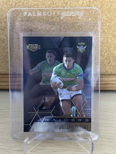 Joseph Tapine 2022 BLACK DIAMOND MOJO 4/5 NRL ELITE CANBERRA RAIDERS