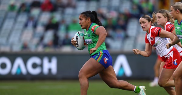 NRLW Team List: Raiders v Sharks