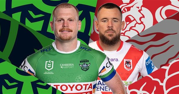 Raiders v Dragons: Smithies to start; Six called up from NSW Cup
