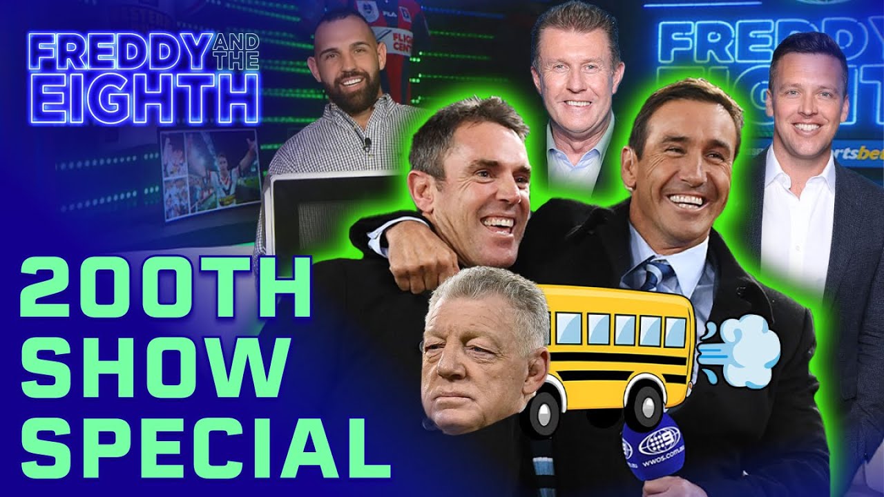 Freddy & the Eighth's special 200th episode EXTRAVAGANZA | NRL on Nine