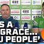 Ricky Stuart BLOWS UP at Journo’s for ‘BASHING’ Kyle Flanagan: NRL Presser | NRL on Nine