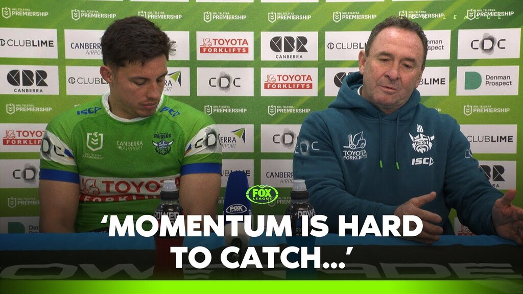 VIDEO: Ricky questioned on how Raiders continue to find momentum in second-half | Fox League