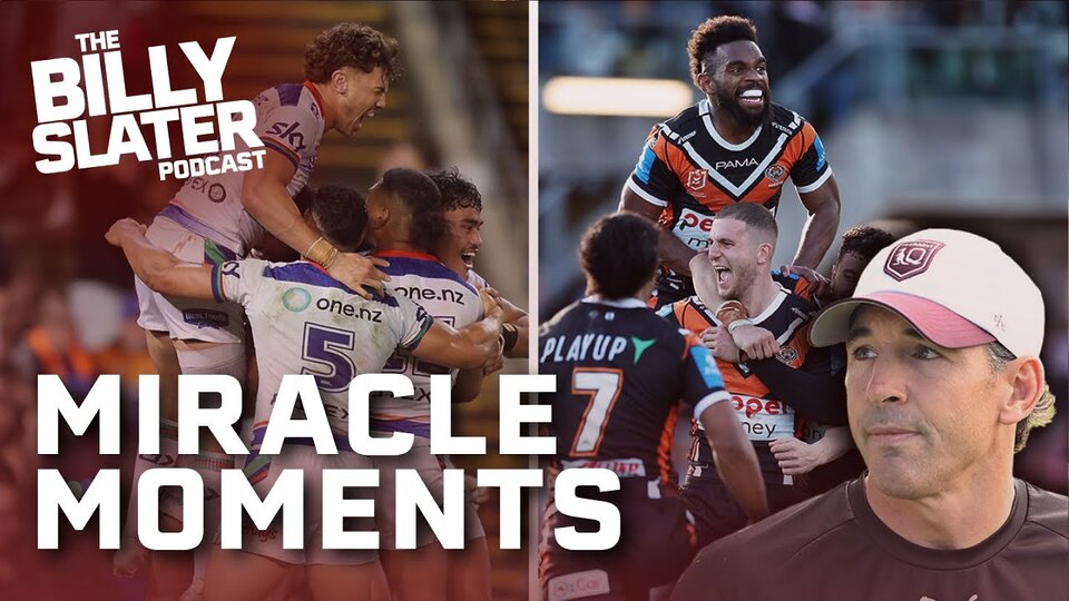 Was this THRILLING round the BEST EVER?: Billy Slater Podcast Ep20 | NRL on Nine