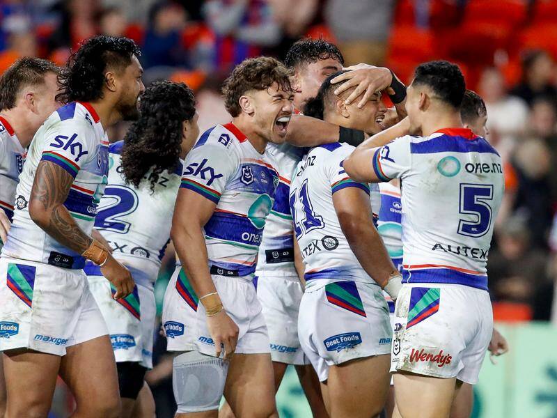 The Warriors' future is looking bright with a new rugby league academy to be based in Logan. Photo: David Neilson/AAP PHOTOS