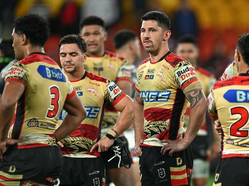 The Dolphins are determined to bounce back against Brisbane after the 64-12 loss to Sydney Roosters. Photo: Dave Hunt/AAP PHOTOS