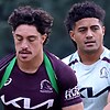 Inside Brisbane’s plot to defuse Melbourne Storm aerial weapon Xavier Coates