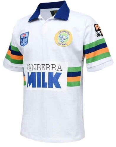 Canberra Raiders 1994 NRL Mens Away Retro Jersey Sizes S-5XL BNWT