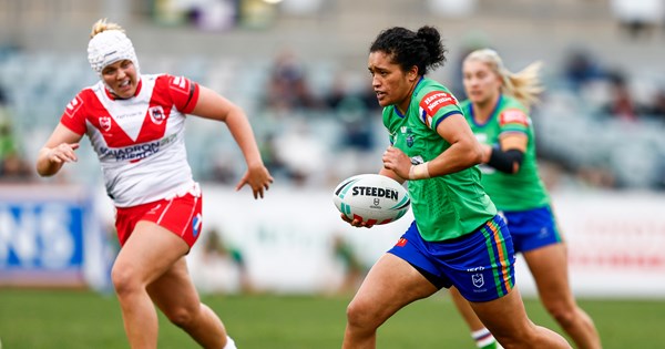 Golden 'oldie' Temara takes her place in NRLW history books