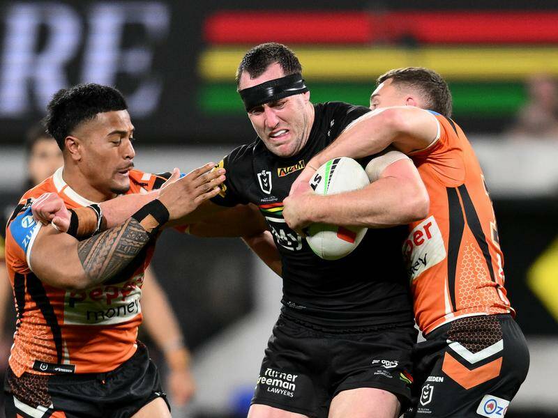 Co-captain Isaah Yeo is among a host of players rested from Penrith's match against Canterbury. Photo: Steven Markham/AAP PHOTOS