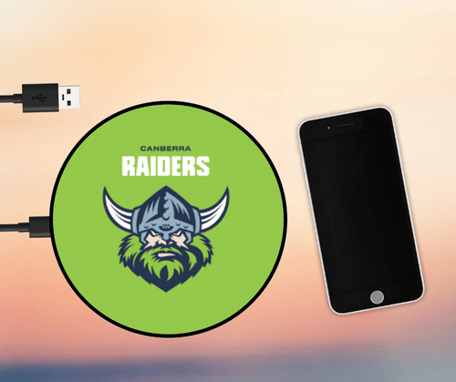 Nrl Canberra Raiders Wireless Phone Charger