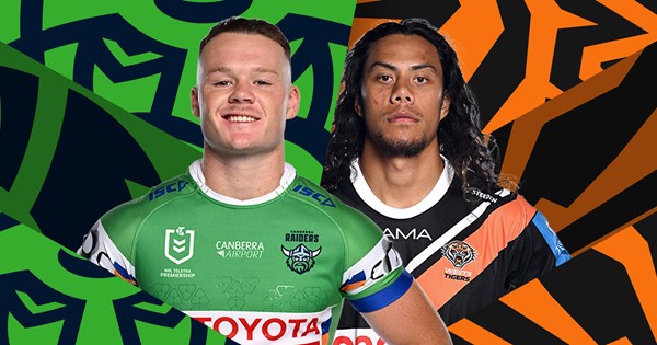 Raiders v Wests Tigers: Tamale good to go; Fainu's half chance