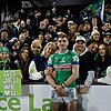 Jed Stuart poses with family and friends.