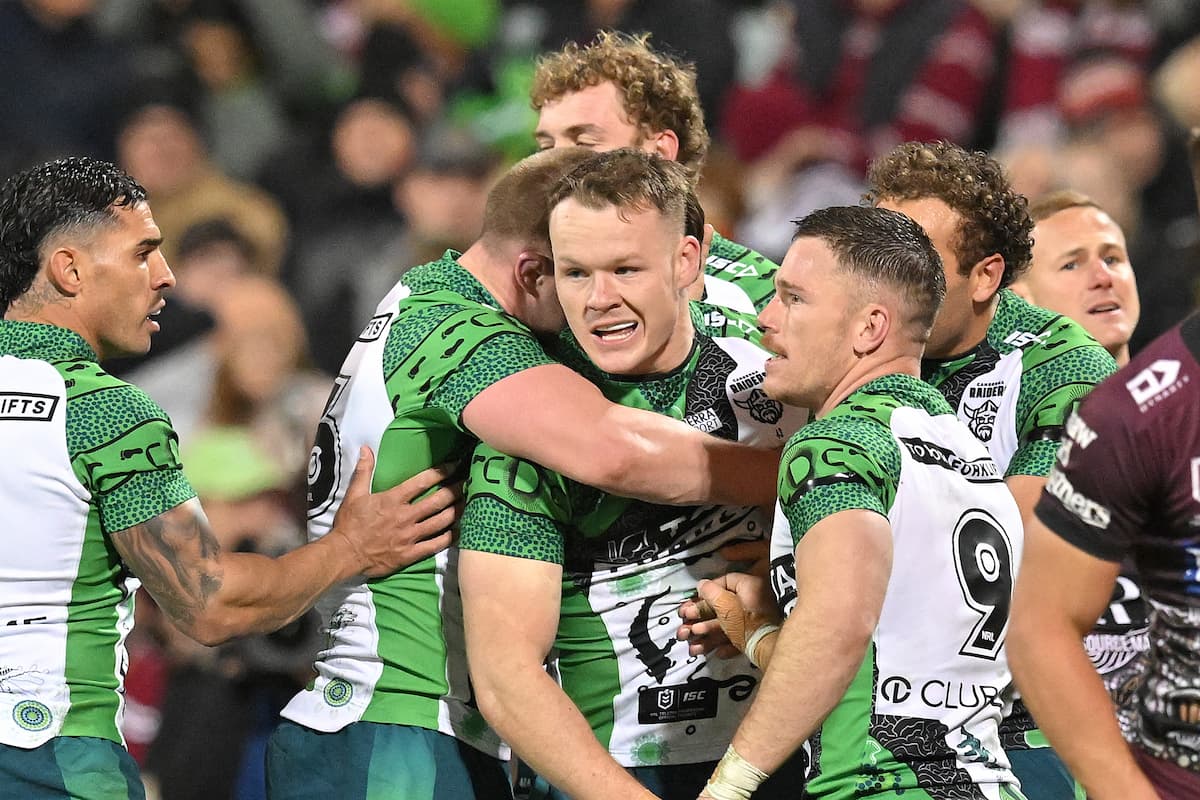 Raiders partying like it’s 1990 after downing Manly
