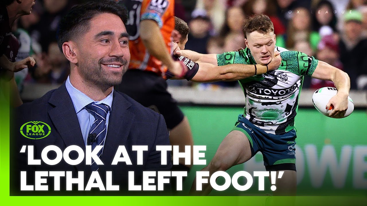 VIDEO: 'Destined to play Origin next year‼️' - Strange steals the show as Raiders fly high 😤 | Fox League