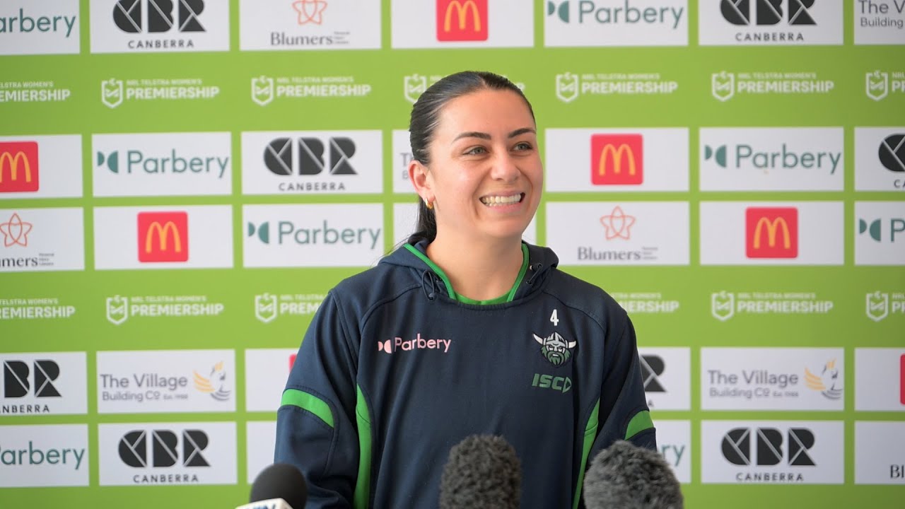 Bartlett: I’m very grateful every time I get to pull on a NRLW jersey