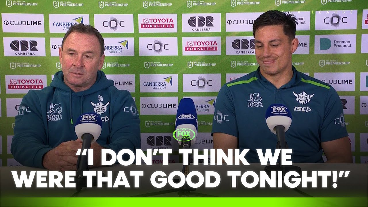 "I don't care how we win!" - Ricky speaks on epic finish in Mudgee | Raiders Press Conference