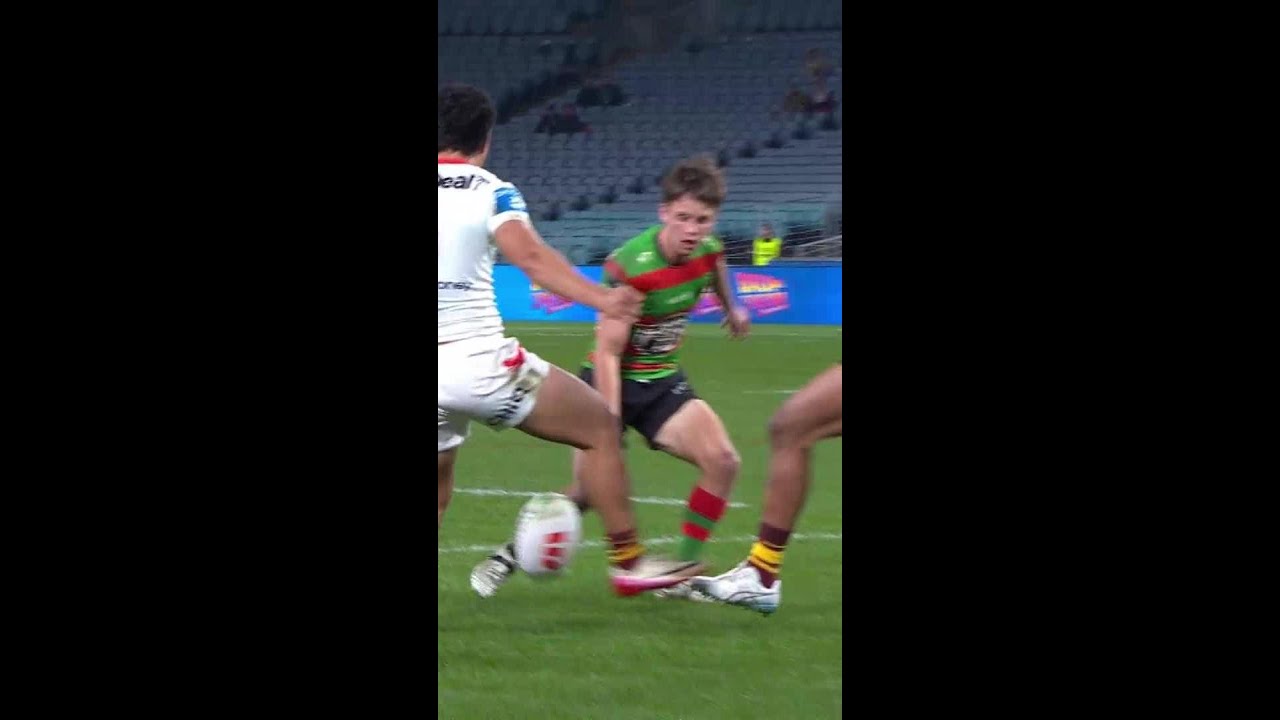 Nutmeg try alert! 🚨 #9WWOS #NRL