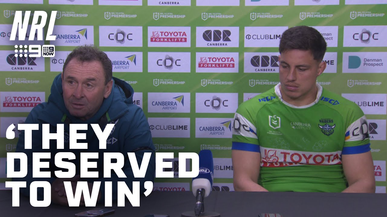 Ricky Stuart PRAISES the Dragons performance: NRL Presser | NRL on Nine