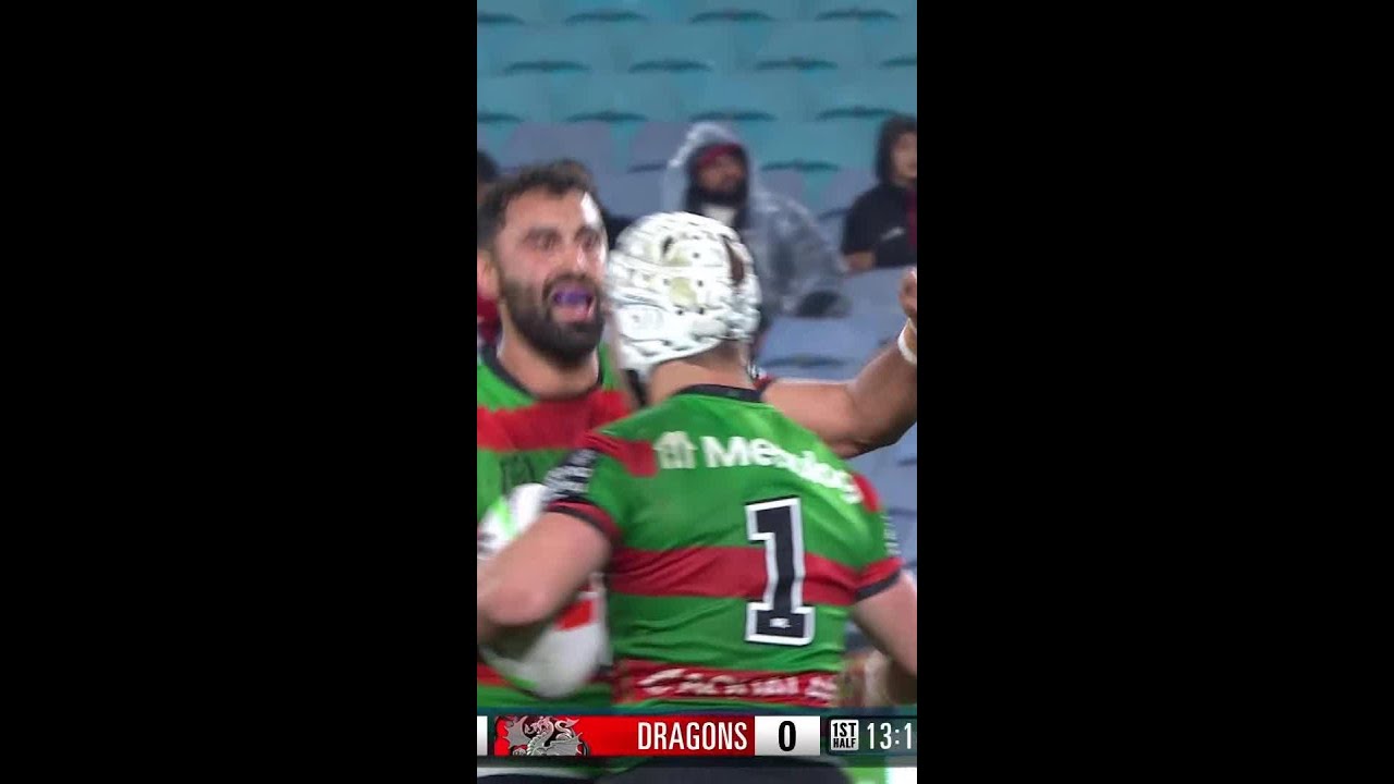 Selfless from AJ to set up Jye Gray. ❤️ #9WWOS #NRL