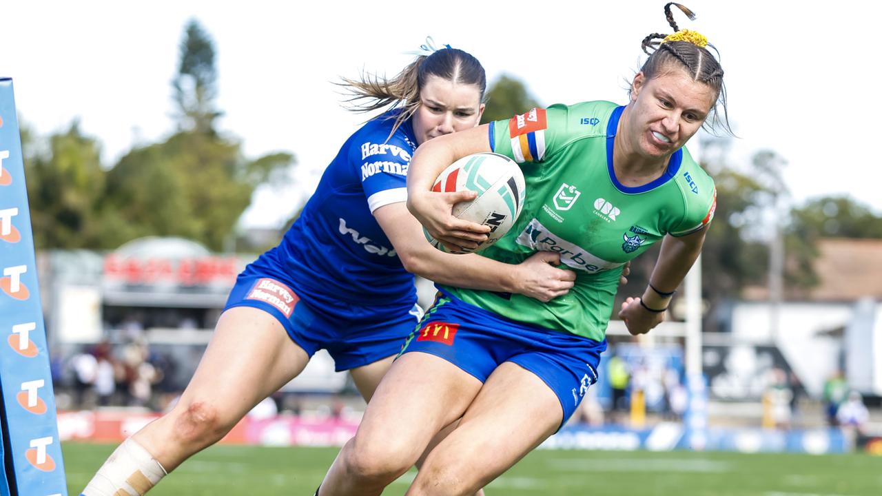 The Canberra Raiders put their horror start to the NRLW season behind them with a thumping victory win over Canterbury